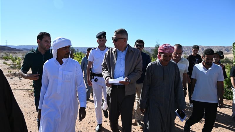 جولة محافظ جنوب سيناء
