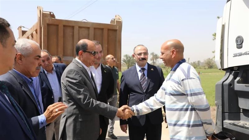 محافظ المنيا يتفقد