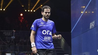 كريم عبد الجواد يتوج بكأس جراسهوبر للاسكواش بزيورخ