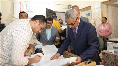 محافظ بني سويف يُفاجئ الوحدة المحلية والصحية ببياض العرب