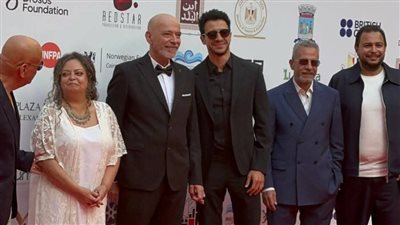 نجوم الفن على ريد كاربت افتتاح الإسكندرية للفيلم القصير 