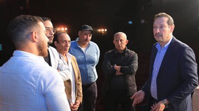 رئيس قطاع المسرح يتفقد مسرح بيرم التونسى 