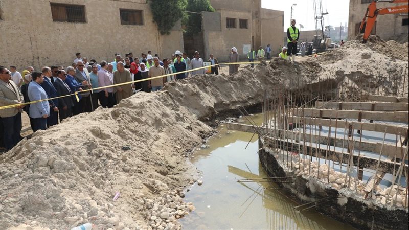 الصرف الصحي بقرية