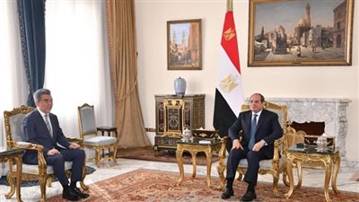 الرئيس السيسي يؤكد حرص مصر على التوسع في التعاون مع اليابان بالمجالات التعليمية والتربوية