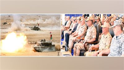 وزير الدفاع يشهد تنفيذ المرحلة الرئيسية للمشروع التكتيكي بجنود 