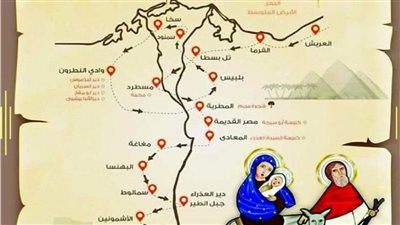 رئيس هيئة تنشيط السياحة: الدولة تولي اهتمامًا كبيرًا بتطوير وتأهيل نقاط مسار العائلة المقدسة