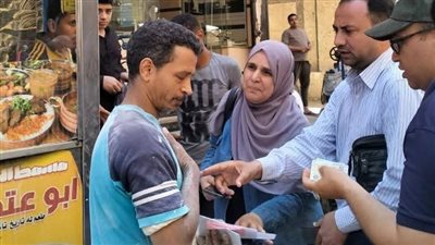 إعدام ربع طن أغذية فاسدة وتحرير 48 محضرًا متنوعًا وغلق منشأة مخالفة بالمنيا
