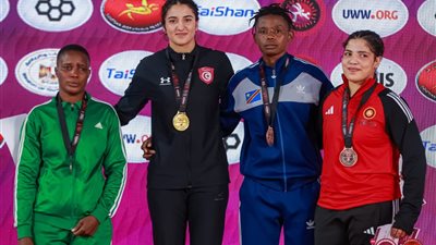 6 ميداليات لمنتخب المصارعة للسيدات في البطولة الأفريقية بالإسكندرية