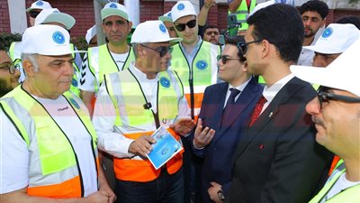 محافظ كفر الشيخ يجري حوارًا مع شباب المحافظة للمشارك فى مبادرة «جميلة يابلدي»