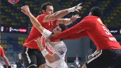 رجال يد الأهلي ضمن المجموعة الثانية ببطولة كأس الكؤوس الأفريقية لكرة اليد