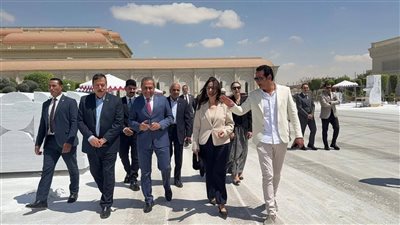 تفاصيل جولة وزيرة الثقافة في رحاب مدينة الفنون والثقافة