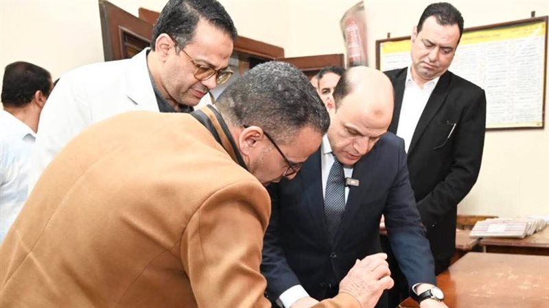 محافظ الغربية خلال