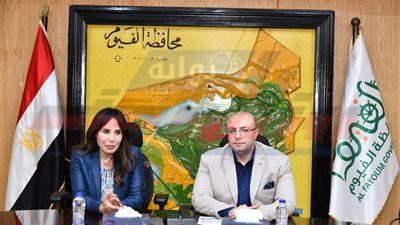 وزيرة الإسكان ومحافظ الفيوم يتابعان الموقف التنفيذي لمشروعات مياه الشرب والصرف الصحي