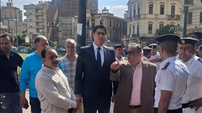 العدل يتفقد الانضباط بنطاق الأزبكية وبولاق أبو العلا