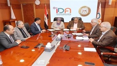 التنمية الصناعية توقع بروتوكولًا لتنفيذ المرحلة الثالثة من توسعات محطة معالجة الصرف الصناعي 