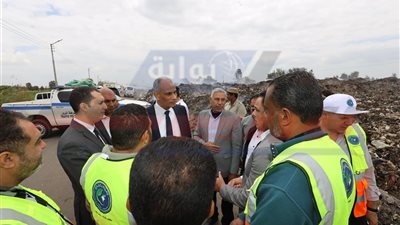نقل مقلب البكاتوش بقلين ضمن خطة تطوير منظومة النظافة بكفرالشيخ