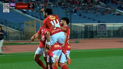 نهاية الشوط الأول|الأهلي يتقدم بثنائية نظيفة أمام إنبي في الدوري