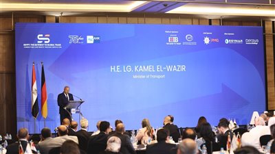 وزير النقل يشارك في مؤتمر اللوجيستيات بالغرفة الألمانية العربية للصناعة والتجارة