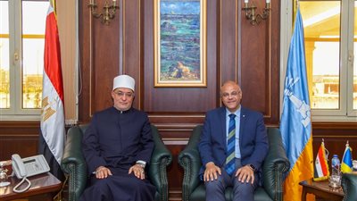 محافظ الإسكندرية يستقبل مفتي الجمهورية لبحث تعزيز التعاون المشترك وخدمة قضايا المجتمع 