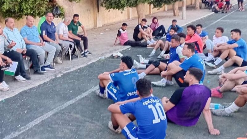 جانب من التدريبات