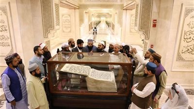 وزير الأوقاف يستقبل وفد علماء باكستان ويؤكد أهمية مواجهة الشبهات بالفكر الوسطي