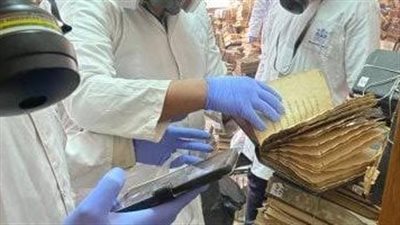 وزارة الثقافة تنتهي من تعقيم محتويات مكتبة البلدية بدمنهور وتبدأ ترميم الكتب