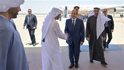 الرئيس السيسي: ما يمس الإمارات يمس مصر ونرفض الاعتداءات الإيرانية على سيادتها
