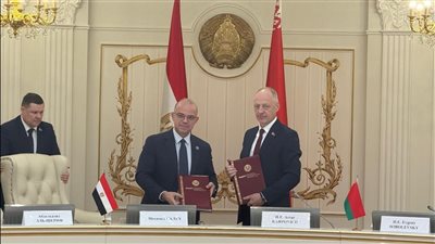 الاستثمار توقع بروتوكول تعاون يحول مصر إلى مركز إقليمي للصناعات البيلاروسية