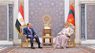 عاجل.. الرئيس السيسي يزور سلطان عمان هيثم بن طارق