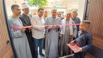 بالجهود الذاتية.. افتتاح مسجد في بنها بتكلفة 10 ملايين جنيه