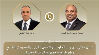 وزير الخارجية ونظيره التنزاني يبحثان تعزيز الشراكة الثنائية