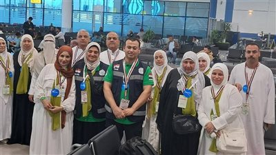 وصول حجاج المستوى الثاني من حجاج الجمعيات الأهلية بالقليوبية للأراضى المقدسة 