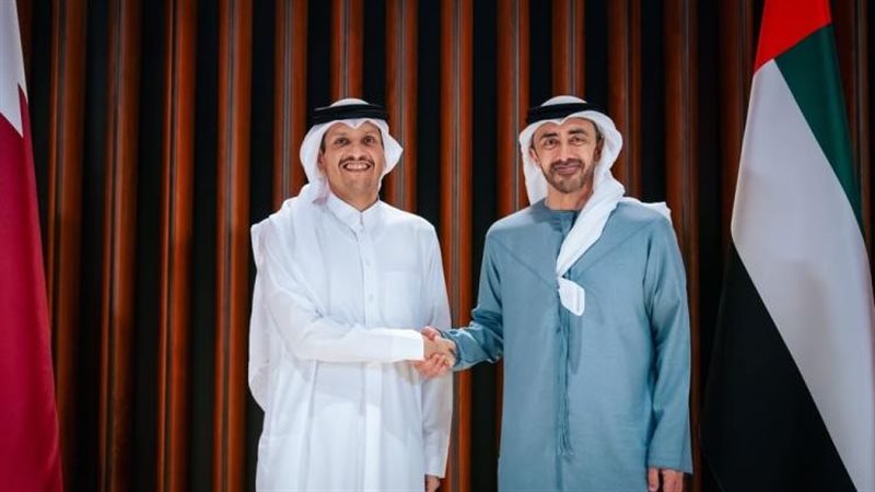 رئيس الإمارات مع