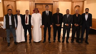 وزير الشباب والرياضة يلتقي عدد من رؤساء مجالس إدارات أندية محافظة شمال سيناء 