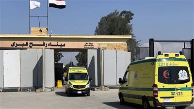 ميناء رفح البري يستقبل 107 مرضى وجرحى ومرافقين فلسطينيين من غزة
