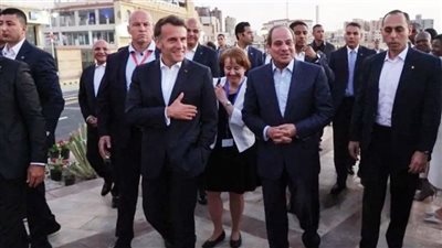 أصداء عالمية واسعة لزيارة ماكرون للإسكندرية وافتتاح المقرر الجديد لجامعة سنجور