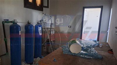 ضبط مصنع تعبئة مياه معدنية غير مرخص بكفر الشيخ
