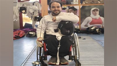 حكاية بطل بارالمبى.. علي محمود.. رحلة مع سلاح سيف المبارزة