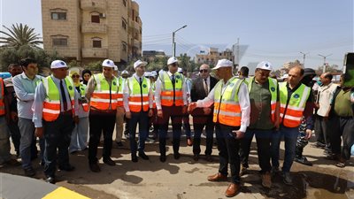 محافظ كفرالشيخ يقود حملة ميدانية مكبرة للنظافة والتجميل بالحامول