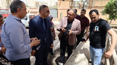  تعديل مسار عداية مياه بطريق كورنيش 