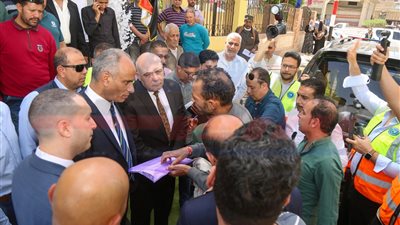 جولة تفقدية لمحافظ كفر الشيخ بالمركز التكنولوجي بالحامول