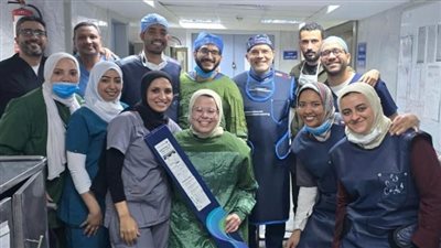 معهد القلب القومي ينقذ مريضة بجلطة رئوية حادة باستخدام تقنية الشفط الميكانيكي