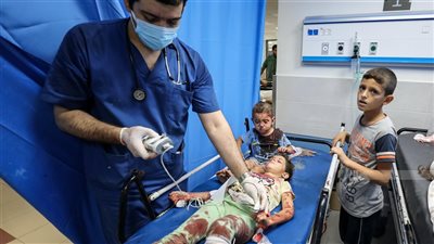 8 إصابات غالبيتهم من الأطفال في استهداف الاحتلال قطاع غزة