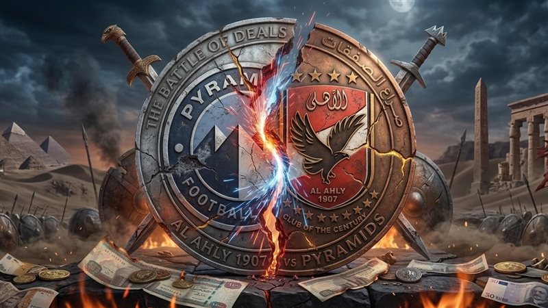  صراع  الأهلي وبيراميدز