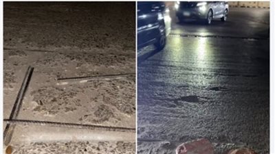 عقب التداول عبر مواقع التواصل إصلاح تلفيات بأحد الأنفاق بالشرقية 