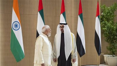 الرئيس الإماراتي يبحث مع رئيس وزراء الهند تعزيز الشراكة الاستراتيجية وآخر التطورات بالمنطقة