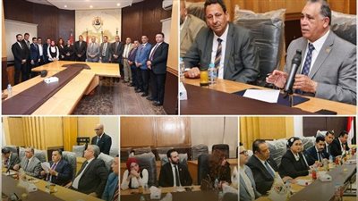 وفد التنسيقية يلتقي نقيب المحامين