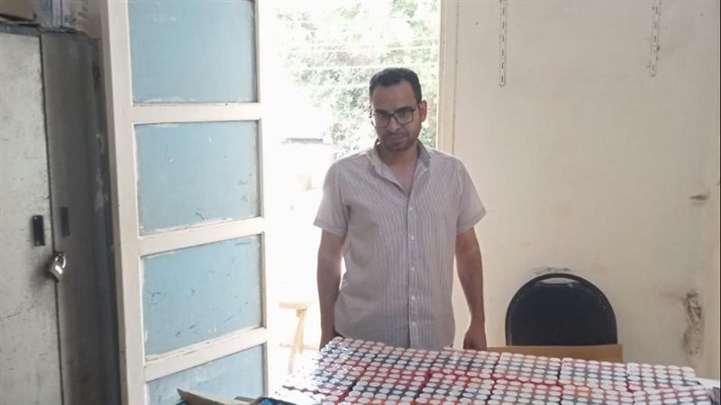 جانب من المضبوطات