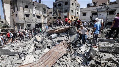 استشهاد فلسطينيين وإصابة آخرين بقصف الاحتلال الإسرائيلي لمناطق في قطاع غزة
