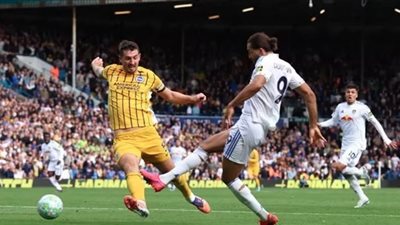 الدوري الإنجليزي.. تعادل كريستال بالاس مع برينتفورد وفوز ليدز على برايتون